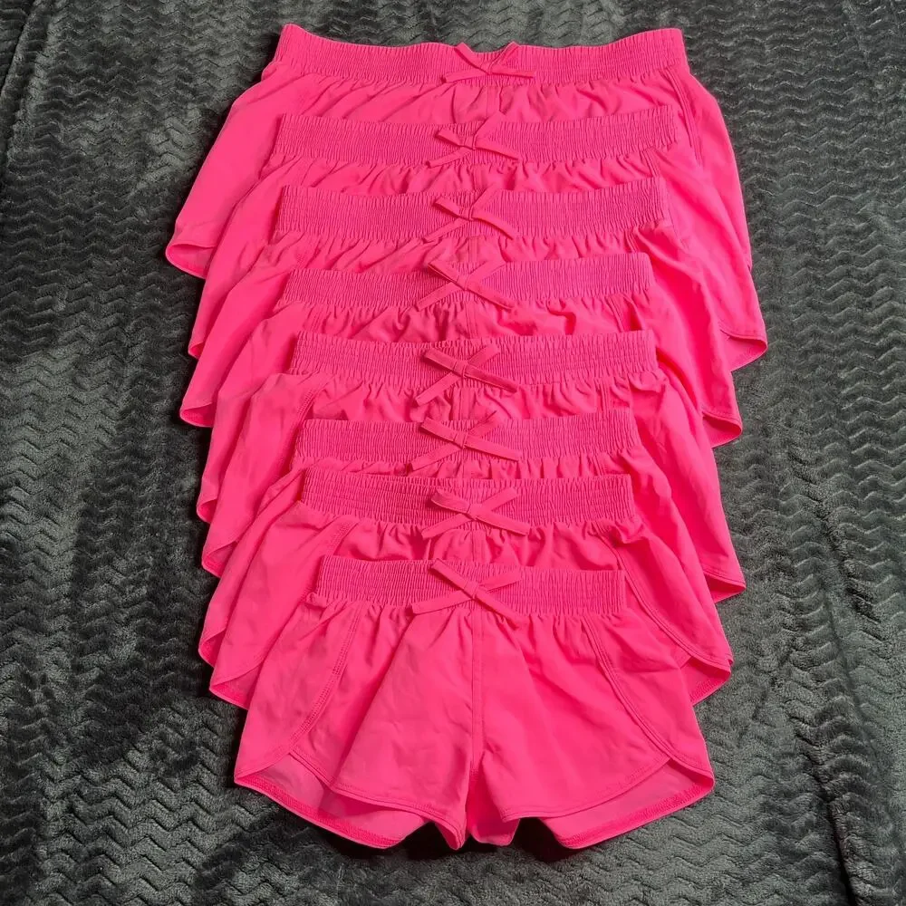 Lot of 8 pink Shorts